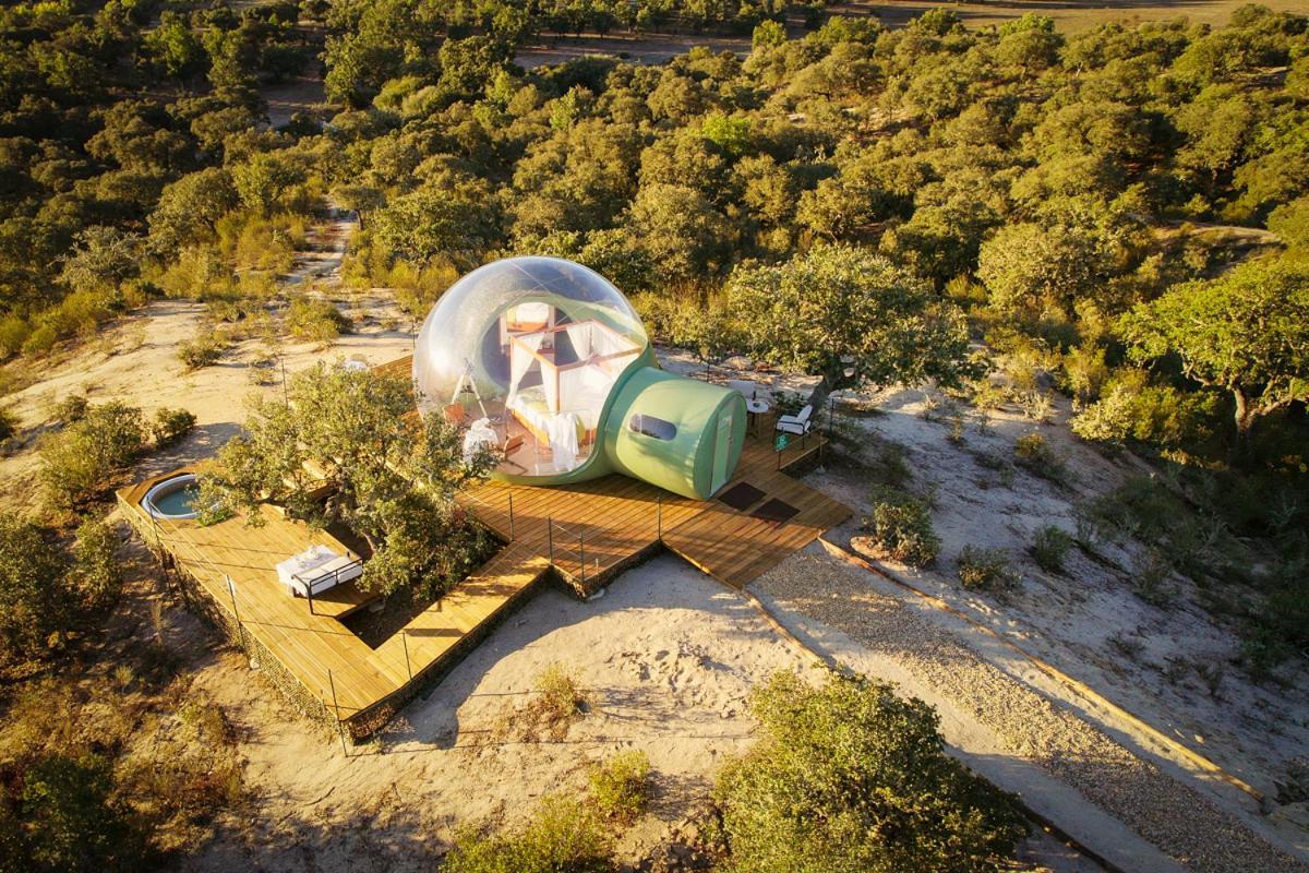 Eco-Lodge En La Reserva Privada Campanarios De Azaba - Proyecto De Conservacion Espeja 외부 사진