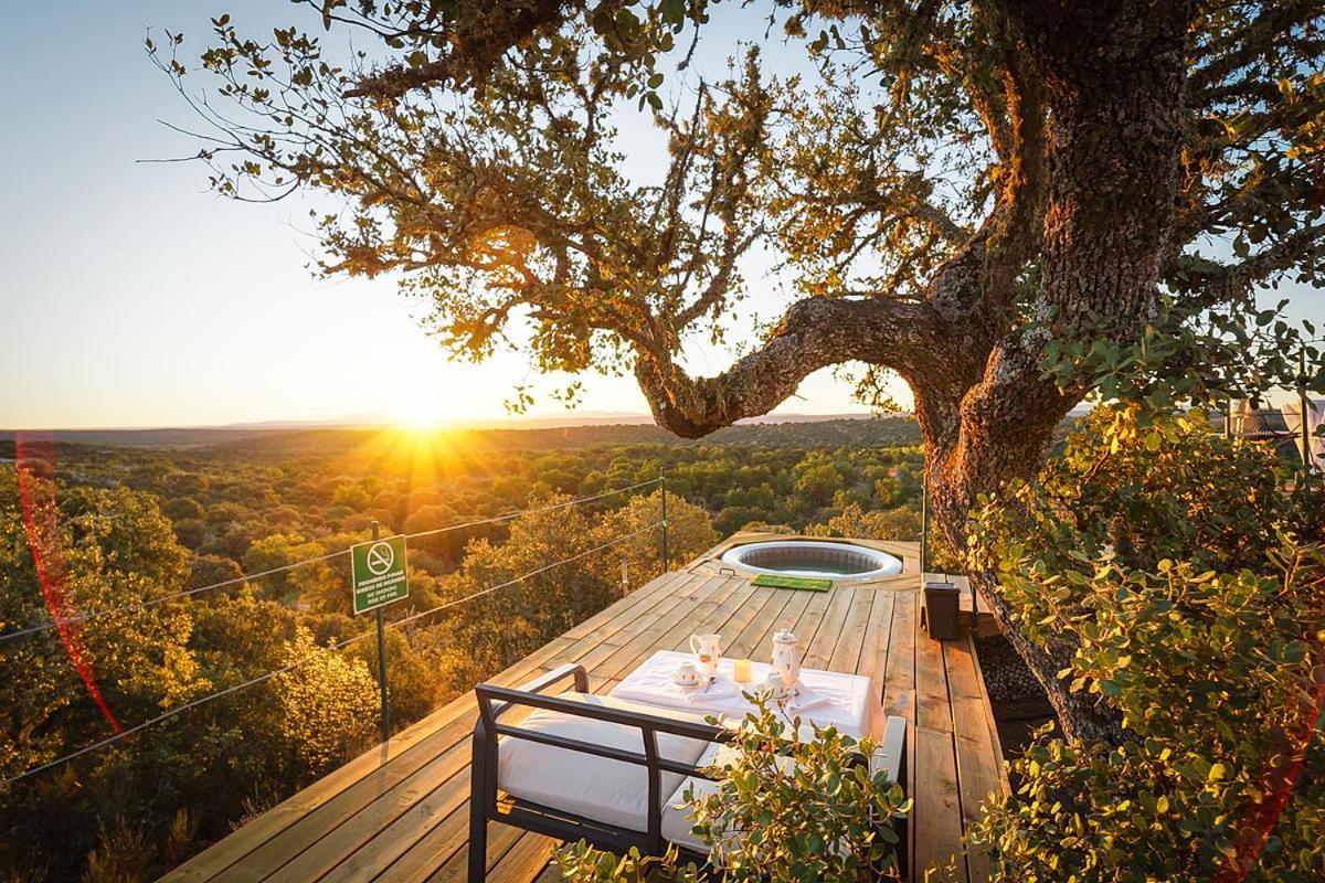 Eco-Lodge En La Reserva Privada Campanarios De Azaba - Proyecto De Conservacion Espeja 외부 사진
