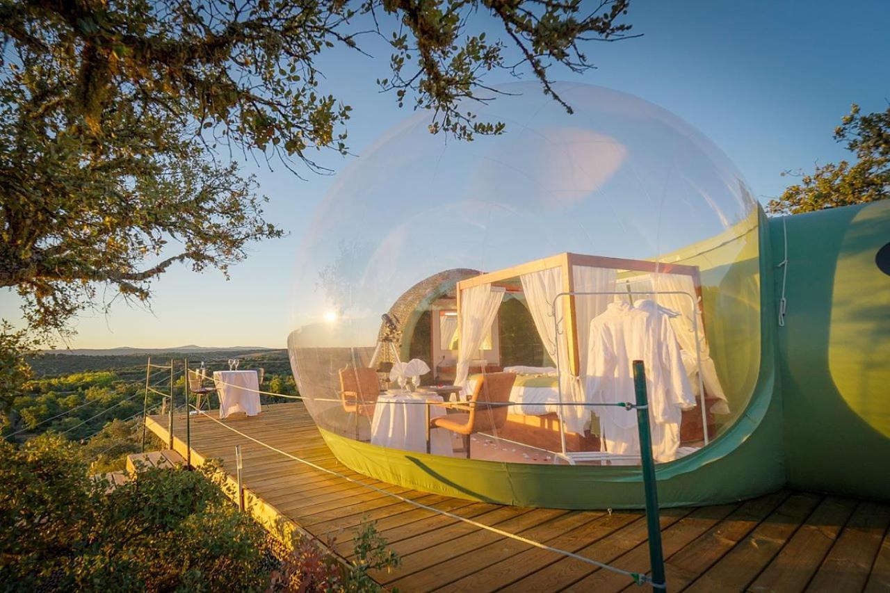 Eco-Lodge En La Reserva Privada Campanarios De Azaba - Proyecto De Conservacion Espeja 외부 사진